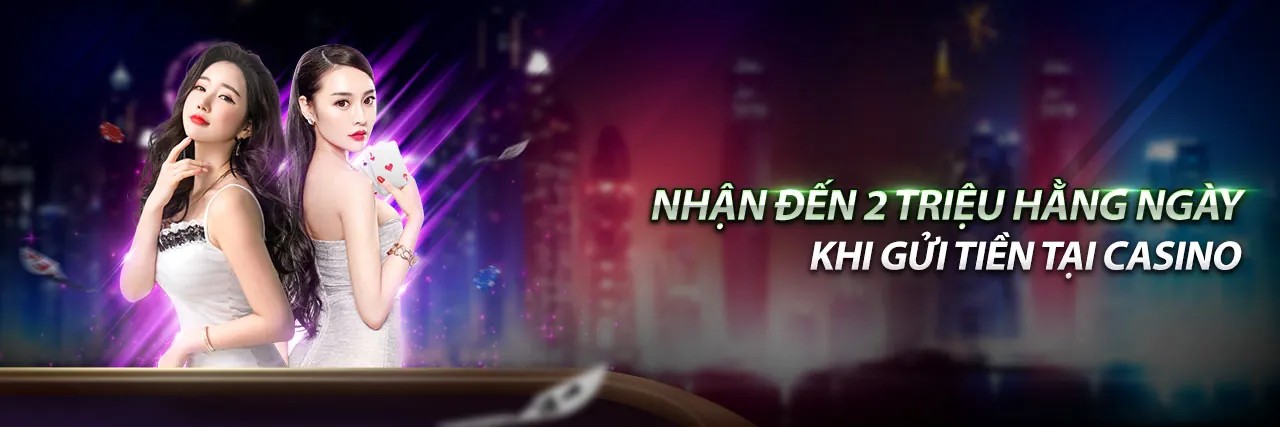 Hình ảnh khuyến mãi nạp tiền hàng ngày tại OKVIP, tăng thêm giá trị cho mỗi lần nạp tiền.